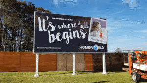 Homeworld It's where it all begins - Big Colour - Signage & Vehicle Graphic Design Newcastle
