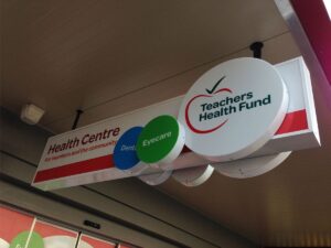 Teachers Health Fund - General Signs & Banners Printing Newcastle - Big Colour